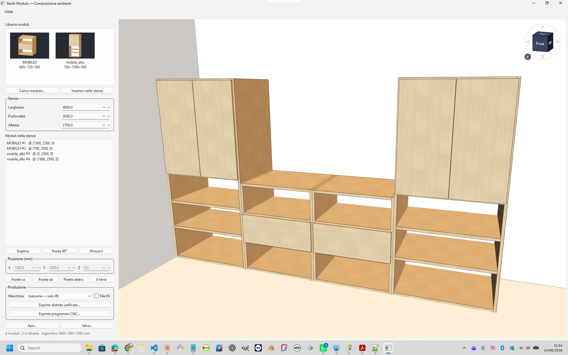 Cabinet Designer — photorealistic room rendering